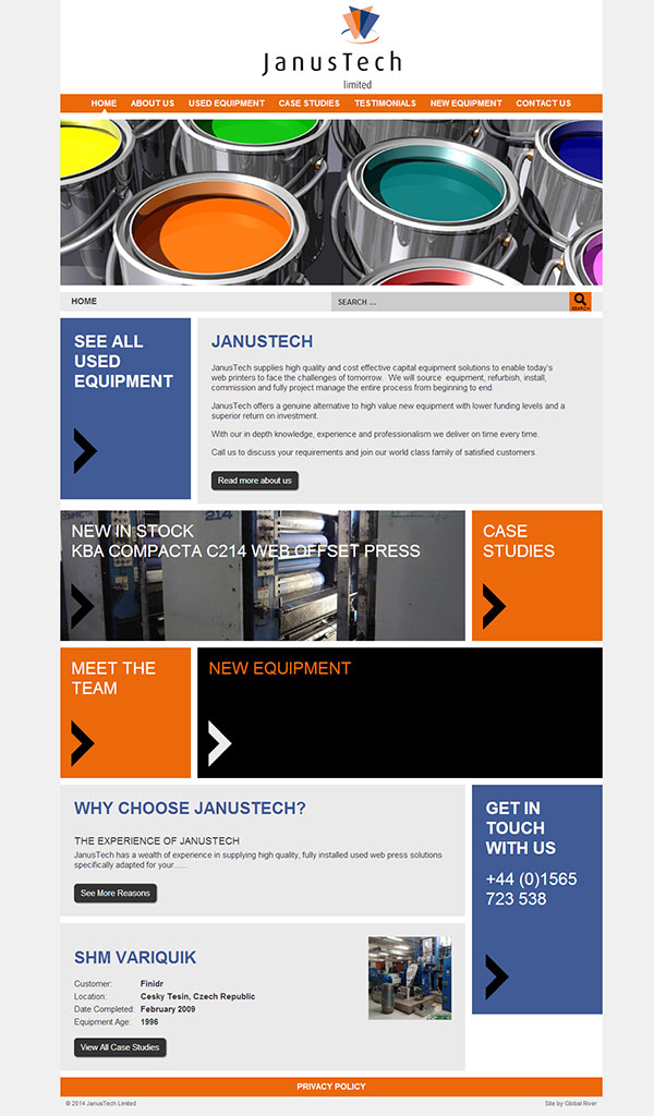MidWeb JanusTech website